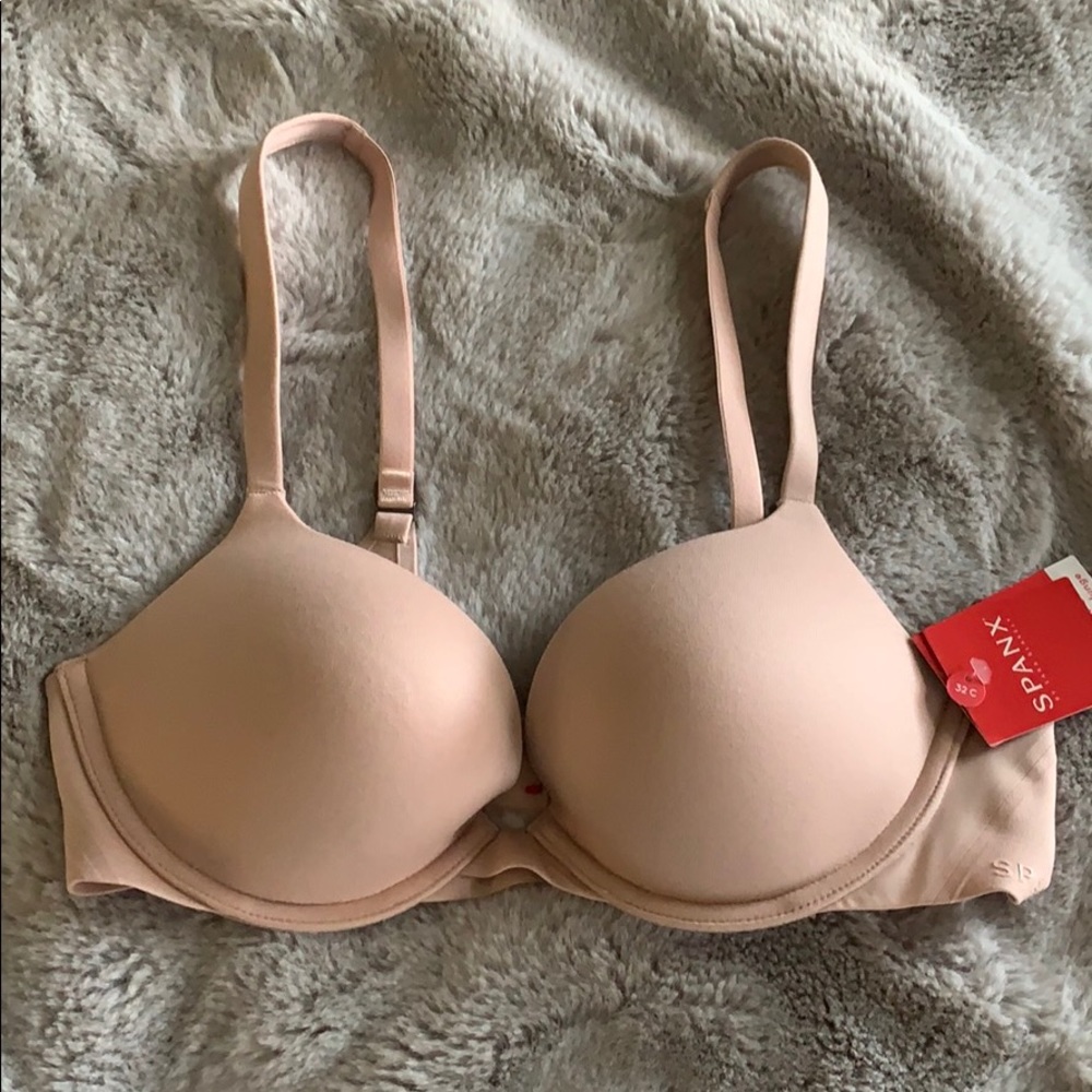 Spanx pillow cup push up plunge bra